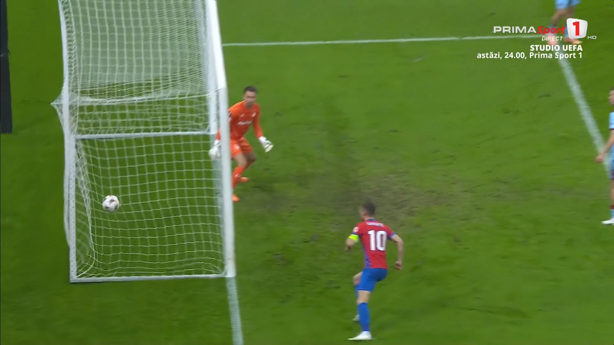 Gol Siyabonga Ngezana în FCSB - Feynoord