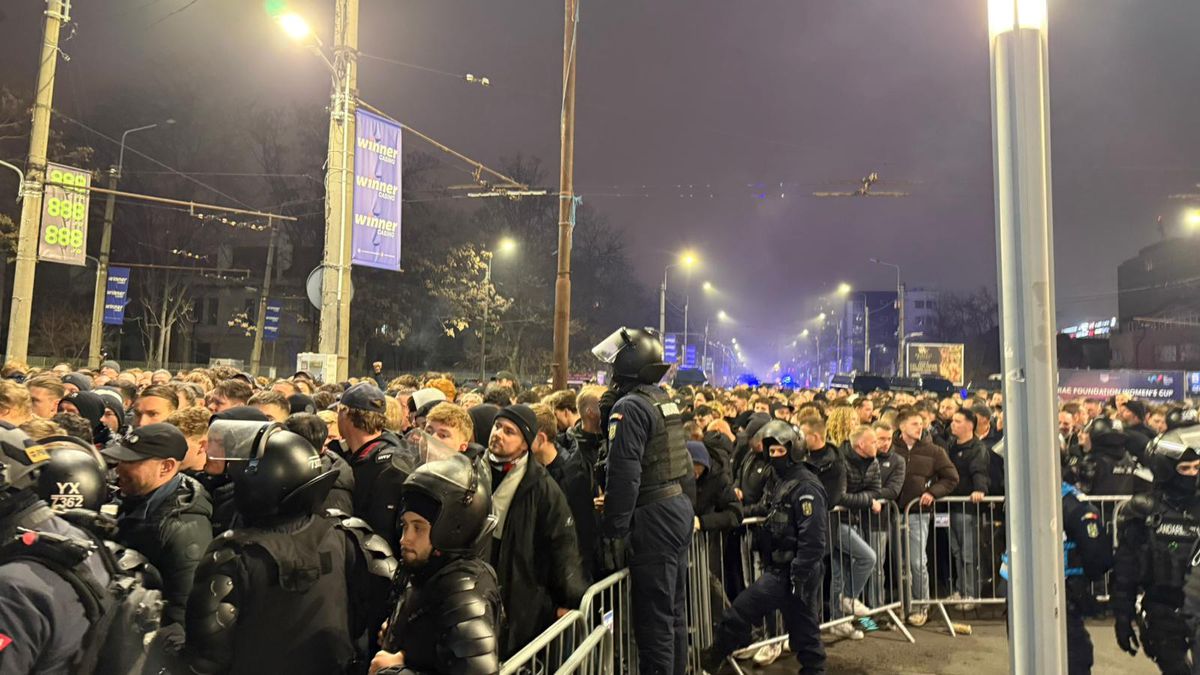 FCSB - Feyenoord, imagini înainte de meci
