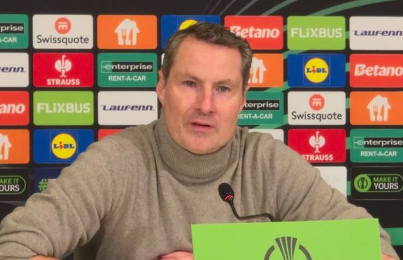 Antrenorul Spartei Praga, temător la conferință: „Să vedem dacă putem pleca”