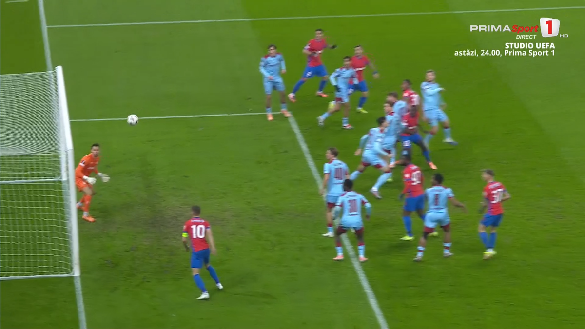 Gol Siyabonga Ngezana în FCSB - Feynoord