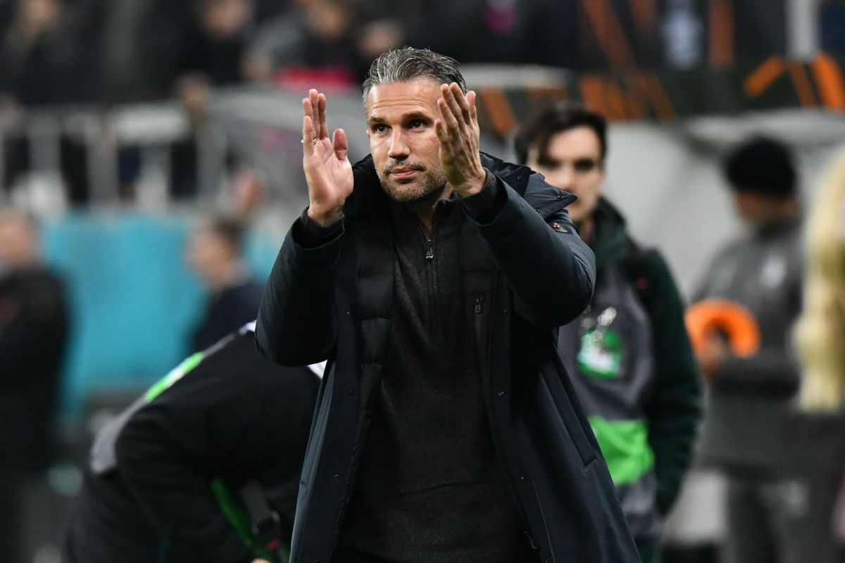 FCSB - Feyenoord, imagini de la încălzire