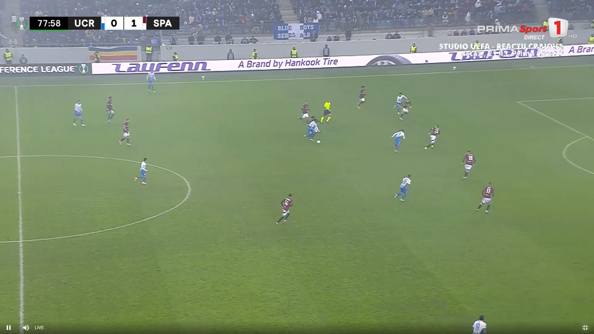 Golul lui Nsimba cu Sparta Praga