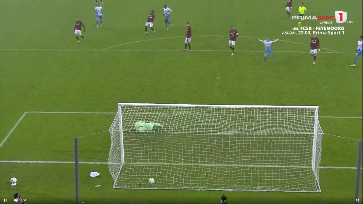 Golul lui Nsimba cu Sparta Praga