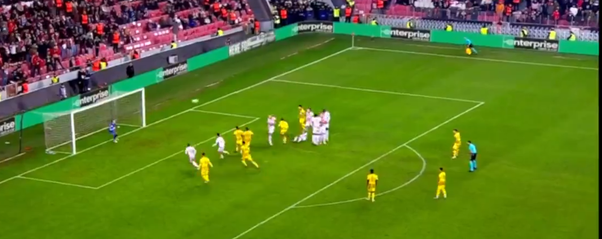 Gol superb marcat de Răzvan Marin