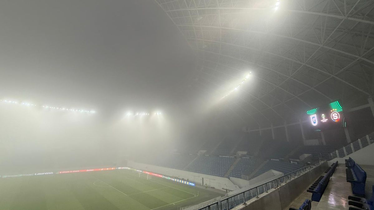 Ceață înainte de Craiova - Sparta Praga