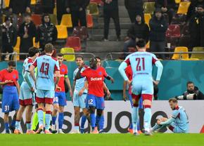 Arbitrul a dat penalty în FCSB - Feyenoord » Ce s-a văzut pe reluări