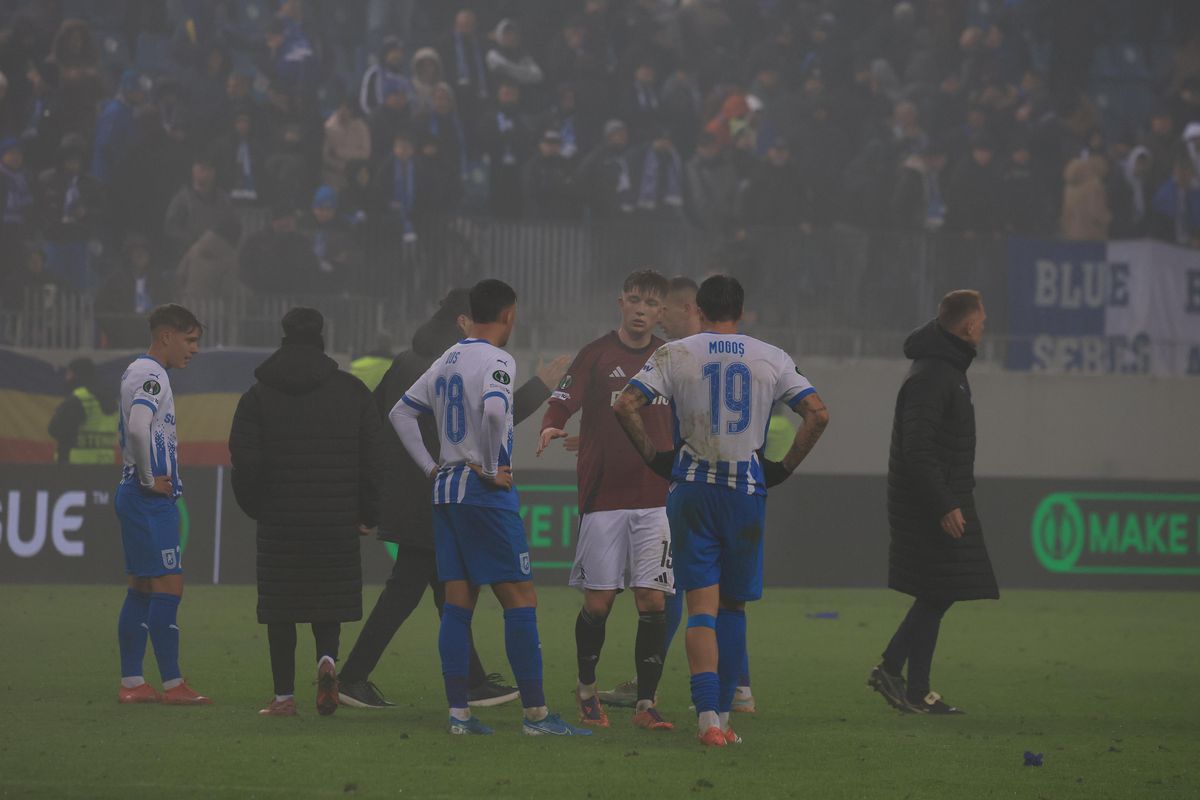 Ce s-a întâmplat pe teren după Craiova - Sparta Praga