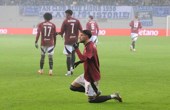 A răpus-o pe Craiova și a apărut la flash-interviu cu tricoul Rapidului: „Poate în viitor îl voi purta”