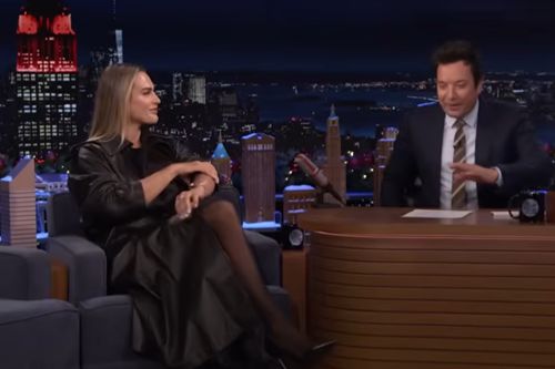 Sabalenka, invitata lui Jimmy Fallon / foto captură YouTube The Tonight Show Starring Jimmy Fallon