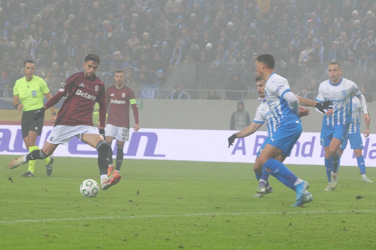 Universitatea Craiova - Sparta Praga, imagini din meci // foto: Ionuț Iordache și Andrei Furnigă (GSP.ro)