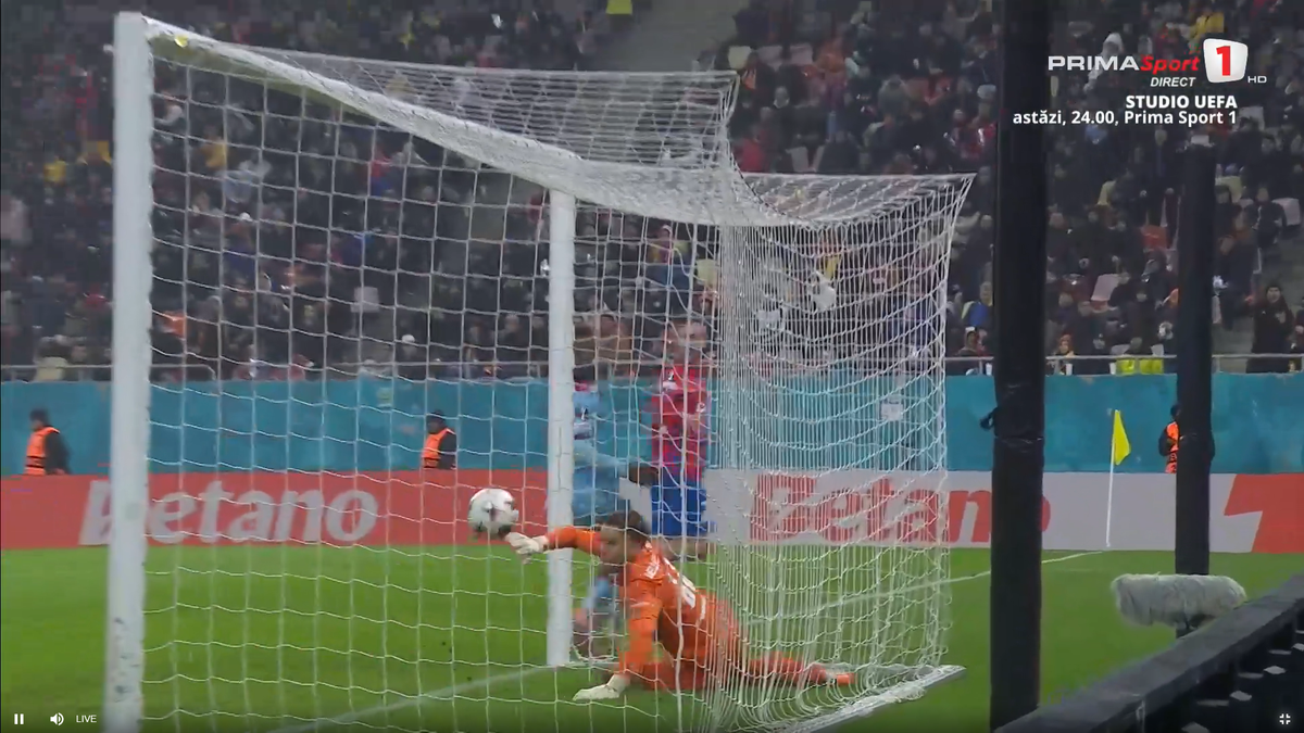 Mihai Toma, gol în FCSB - Feyenoord