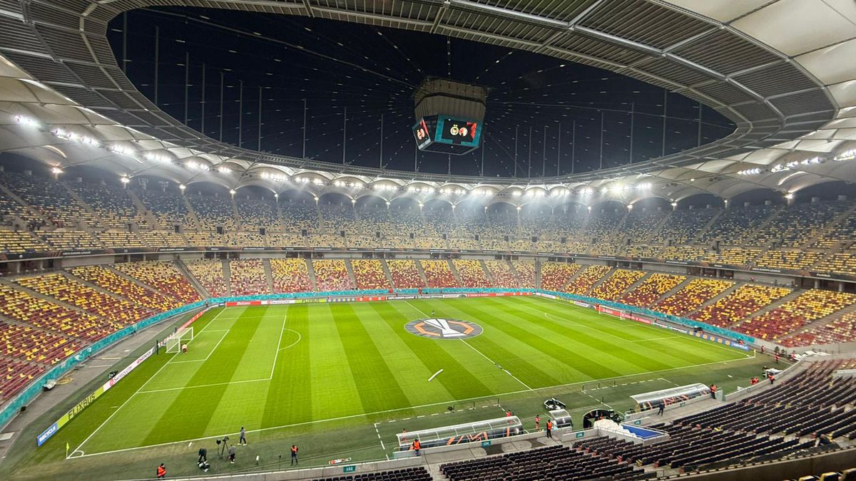 FCSB - Feyenoord, imagini înainte de meci