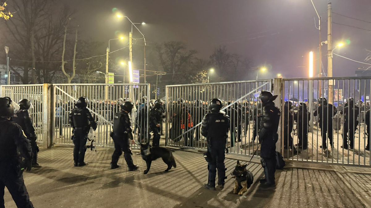 FCSB - Feyenoord, imagini înainte de meci