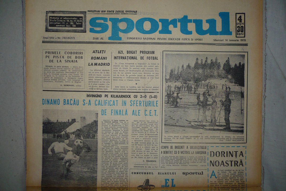 Retro GSP // VIDEO+FOTO Jumătate de secol de la o calificare istorică în primăvara europeană