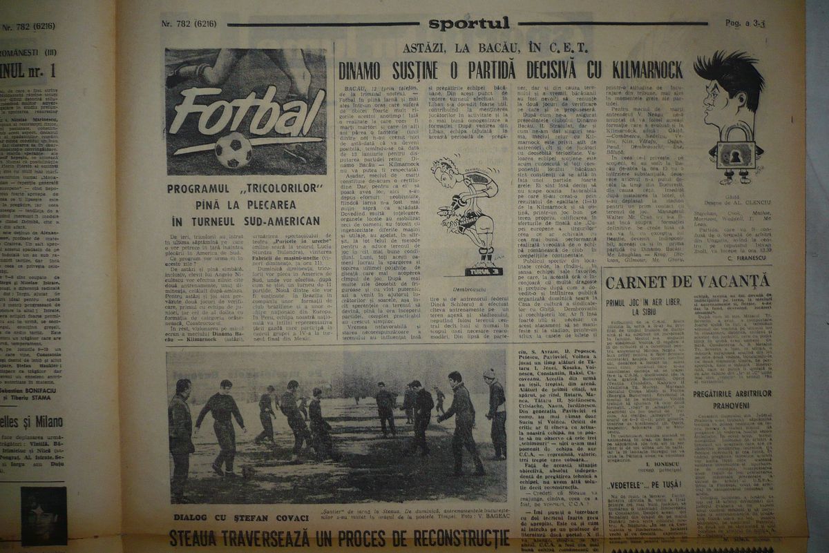 Retro GSP // VIDEO+FOTO Jumătate de secol de la o calificare istorică în primăvara europeană