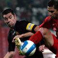 Alistar, aici în tricoul Ceahlăului, într-un duel cu Niculescu FOTO sportpictures.eu