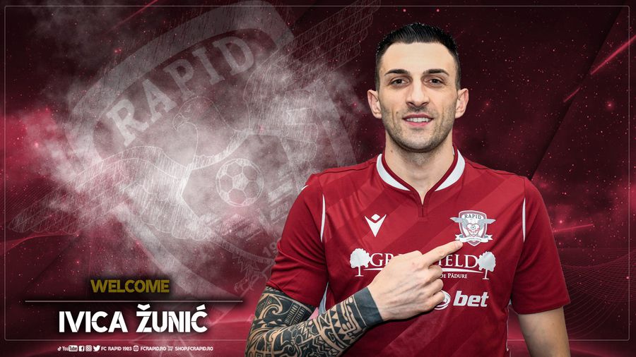 FOTO. Rapid, dezlănțuită în mercato » L-a luat pe fotbalistul adus de Dan Petrescu la CFR Cluj: „Am refuzat 3 oferte din Liga 1”