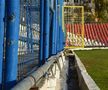 FOTO EXCLUSIV Cum arată acum stadionul Oțelului, la 10 ani de la cucerirea titlului în Liga 1