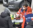 Starea fotbalistului băgat în spital de Mihai Eșanu: „Are mai multe fracturi și fisuri faciale”
