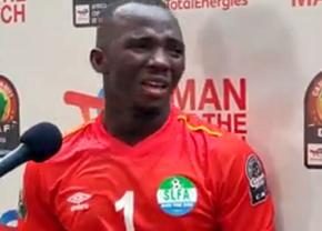 Emoționant! Desemnat omul meciului, chiar la prima apariție în Cupa Africii pe Națiuni, a izbucnit în plâns