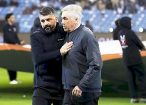 Carlo Ancelotti - Gennaro Gattuso, o strângere de mână extrem de rece. Momentul care a rupt relația excelentă a celor doi mari campioni cu AC Milan