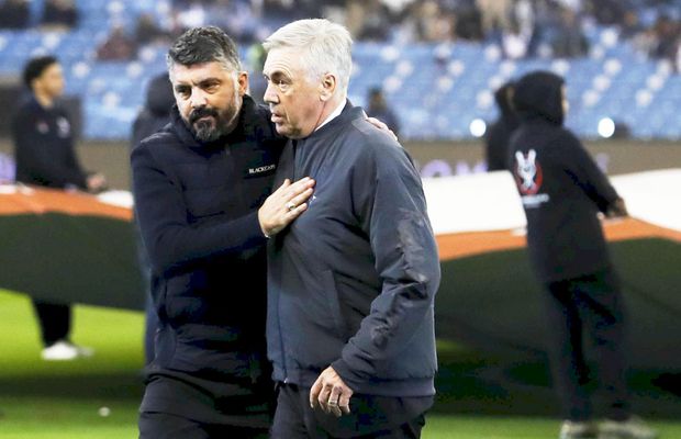 Carlo Ancelotti - Gennaro Gattuso, o strângere de mână extrem de rece. Momentul care a rupt relația excelentă a celor doi mari campioni cu AC Milan