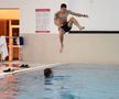 Și-au flexat mușchii la piscină: Deac, de pe coperta „Men's Health” + FCSB, ca la Herculane: cine a fost „victima” lui Crețu și Nikolov