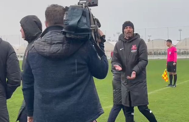 Scandal în Antalya, la amicalul echipei din Liga 1: antrenorul a scos echipa de pe teren!