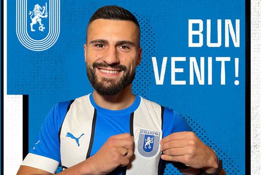 CS Universitatea Craiova a anunțat transferul fundașului central Gjoko Zajkov (27 de ani), internațional din Macedonia de Nord.
