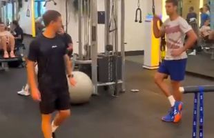 Djokovic l-a imitat pe Messi și a ajuns viral: „La ce te uiți, prostule?” » Reacția „victimei”