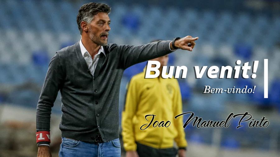Joao Manuel Pinto / FOTO: Facebook @DaciaUnireaBraila Au trecut la fapte! » Clubul din România preluat de italieni l-a numit antrenor pe cvadruplul campion cu Porto: „Nu e o decizie economică! Construim ceva important”