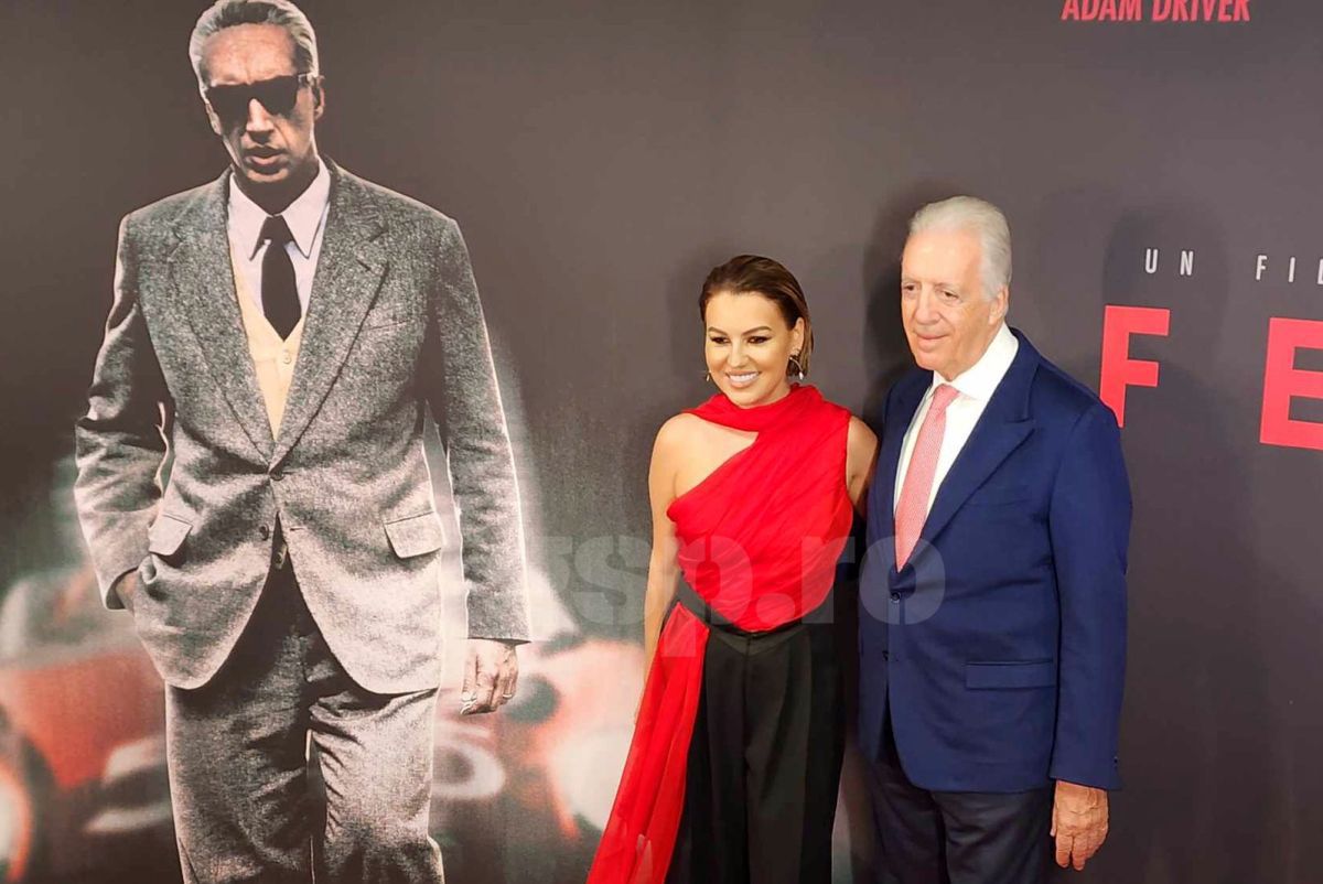 Piero Ferrari a venit în România alături de soția Romina pentru filmul „Ferrari” » Ce a remarcat la români