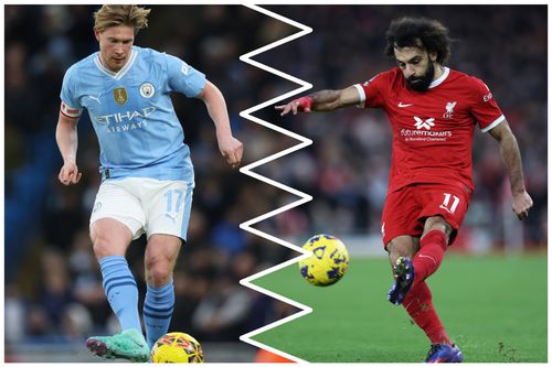 De urmărit în runda 21 din Premier League: Kevin De Bruyne (stânga) ar putea reveni, Salah (dreapta) nu va juca, fiind convocat la Cupa Africii pe Națiuni