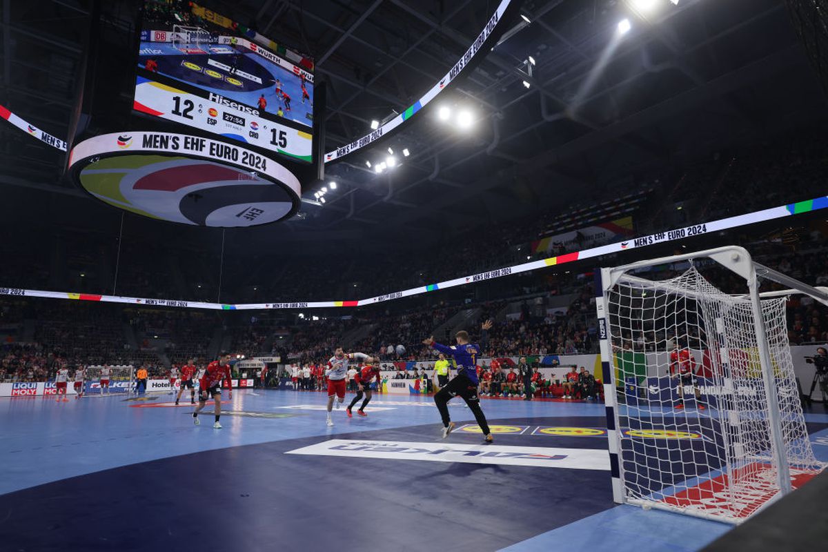 Cele mai spectaculoase imagini din Spania - Croația, derby la Campionatul European de handbal masculin