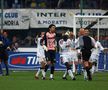 Bucurie pentru Inter și disperare pentru Juventus după un gol marcat // Foto: Imago