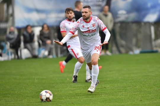 Fundașul Darko Velkovski (28 de ani) a debutat pentru Dinamo în amicalul pierdut contra lui Charleroi, scor 2-6 / FOTO: Cristi Preda (GSP.ro)