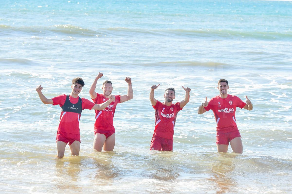 FOTO Dinamo - liniștea dinaintea furtunii: cantonament în Antalya înaintea luptei pentru evitarea retrogradării