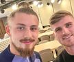 Radu Drăgușin și Timo Werner // sursă foto: Instagram @ spursofficial