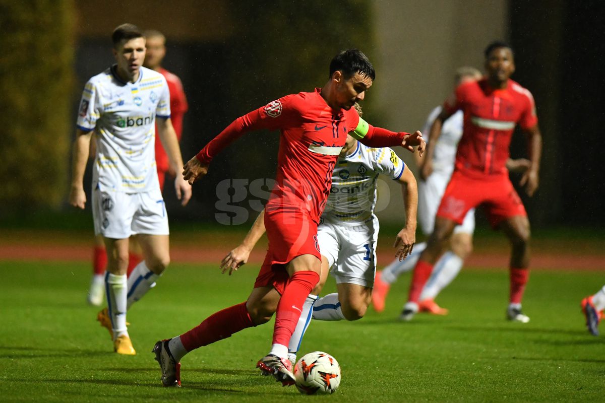 FCSB - Dinamo Kiev 1-2 » Două gafe, două goluri încasate » FCSB, înfrângere în ultimul amical din Turcia