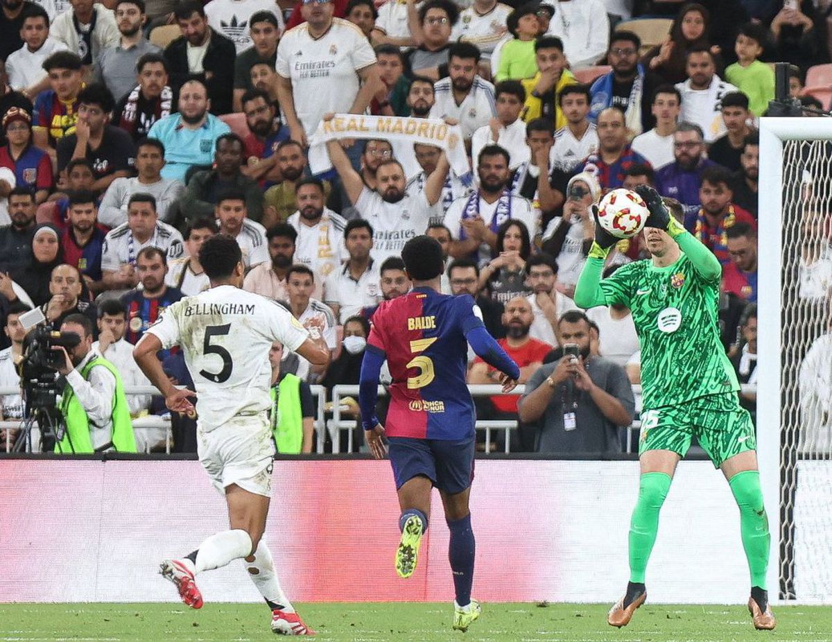 Suporteri la Real Madrid - Barcelona, Supercupa Spaniei