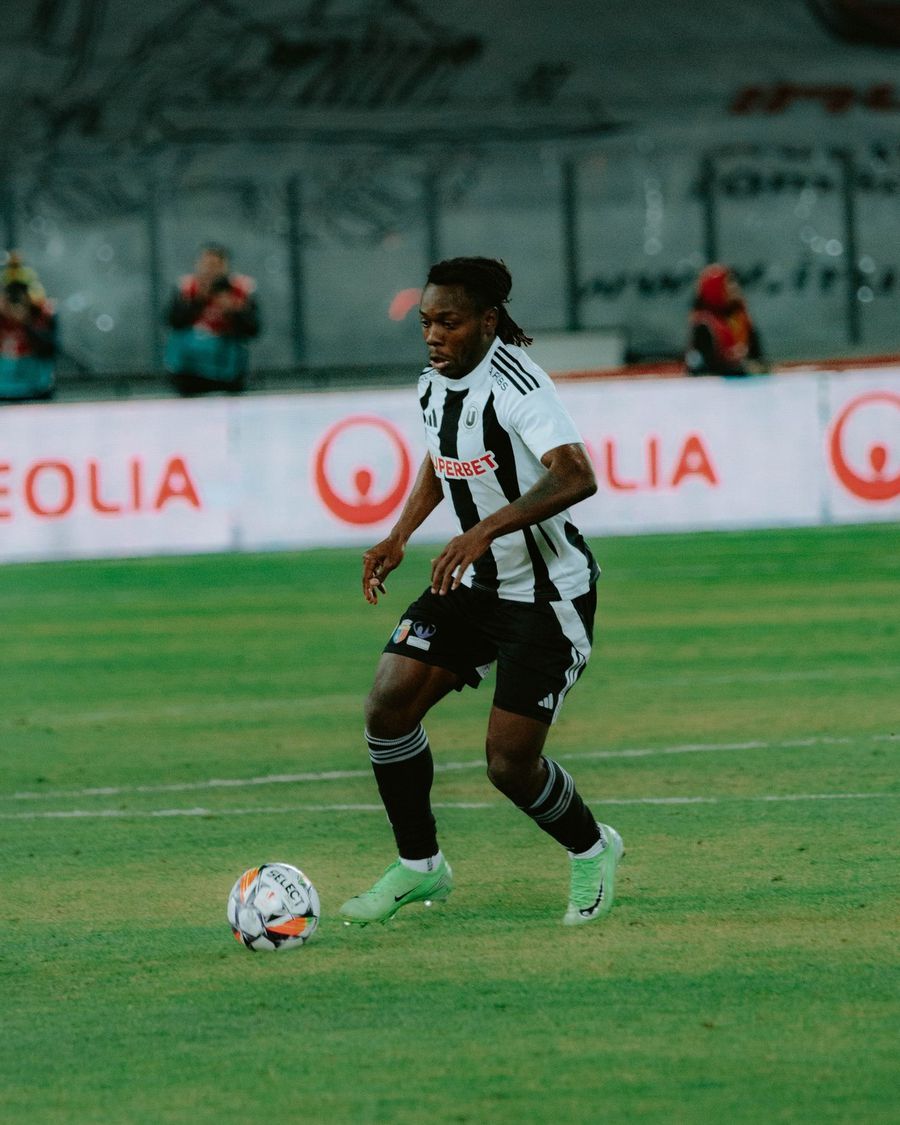 Frank Tchassem/ foto Facebook @Universitatea Cluj U Cluj și-a cedat jucătorul la alt club din România » Anunțul oficial