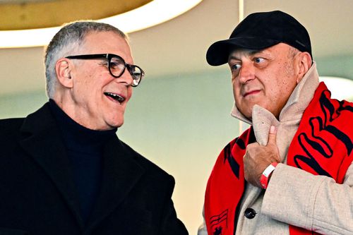 Dan Șucu, prima apariție pe stadion la Genoa/ foto: GettyImages