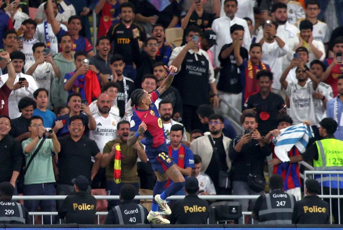 Suporteri la Real Madrid - Barcelona, Supercupa Spaniei