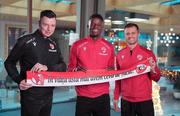 Prima reacție a lui Eddy Gnahore după ce și-a prelungit contractul cu Dinamo » Porecla primită de la un coleg și mesaj din partea unui fost rapidist