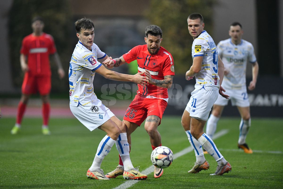 FCSB - Dinamo Kiev 1-2 » Două gafe, două goluri încasate » FCSB, înfrângere în ultimul amical din Turcia