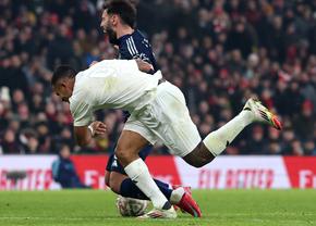 Arsenal - Manchester United, derby-ul zilei în FA Cup » Gabriel a restabilit egalitatea pe Emirates