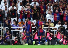Real Madrid - Barcelona, primul „El Clasico” al anului se joacă cu trofeul pe masă » Rămași în 10, catalanii au un avantaj liniștitor pe tabelă