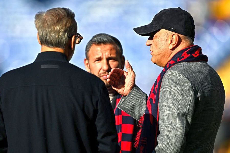 Dan Șucu, prima apariție pe stadion la Genoa/ foto: GettyImages Un fost campion mondial este încântat de venirea lui Dan Șucu: „Există aici totul să vedem o nouă Atalanta”