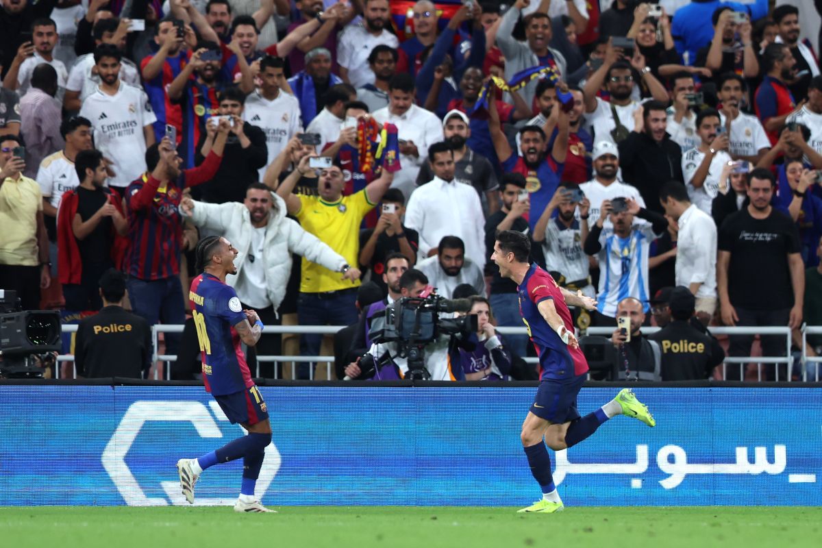 Suporteri la Real Madrid - Barcelona, Supercupa Spaniei