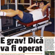 Accidentarea lui Dică din ianuarie 2007, în paginile GSP